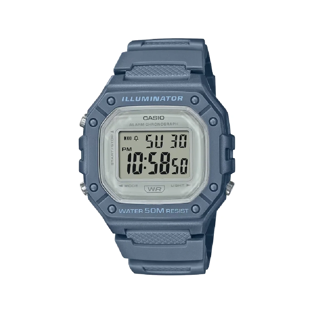 casio watch (55) ساعت اسپرت کاسیو مدل W-218HC-2AVDF