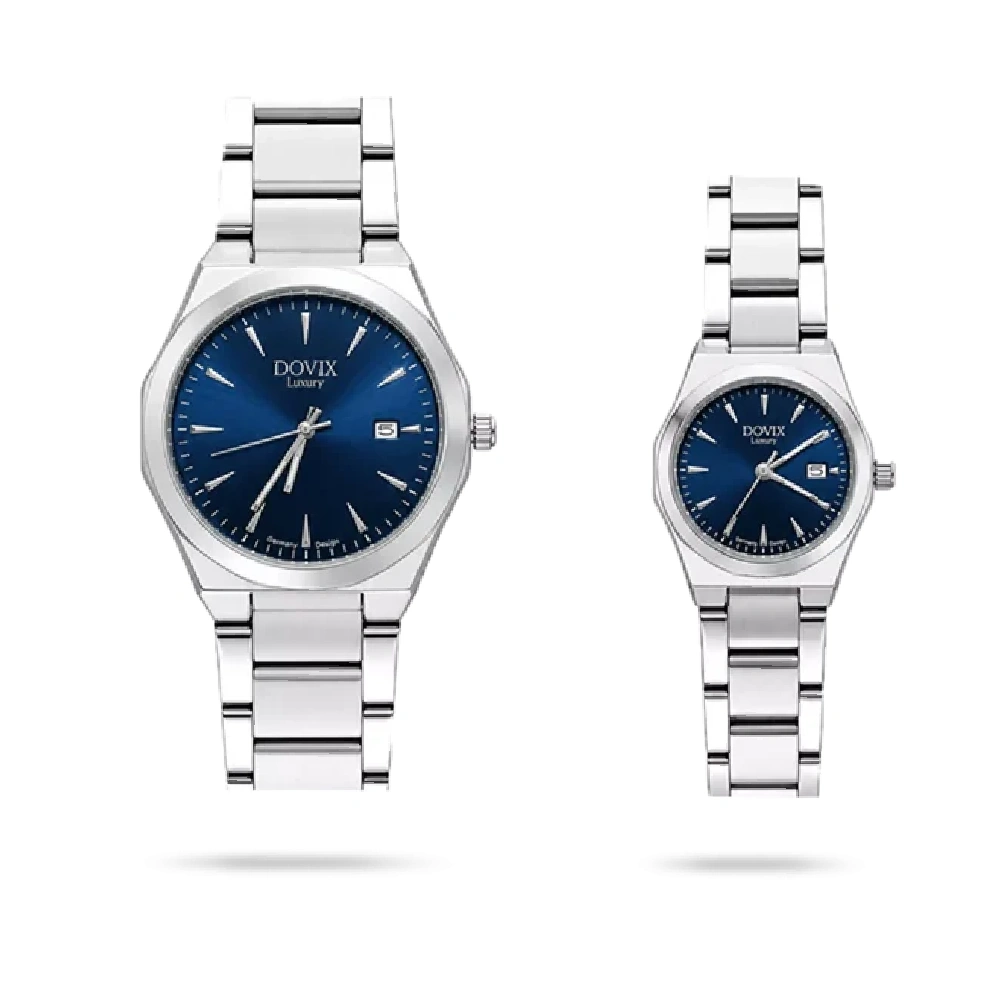 dovix watch (14) ساعت ست مردانه و زنانه داویکس مدل DVC006.5